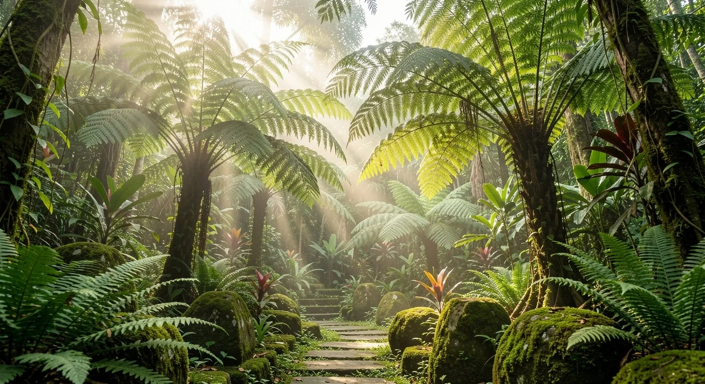 Indonesian botanical environment